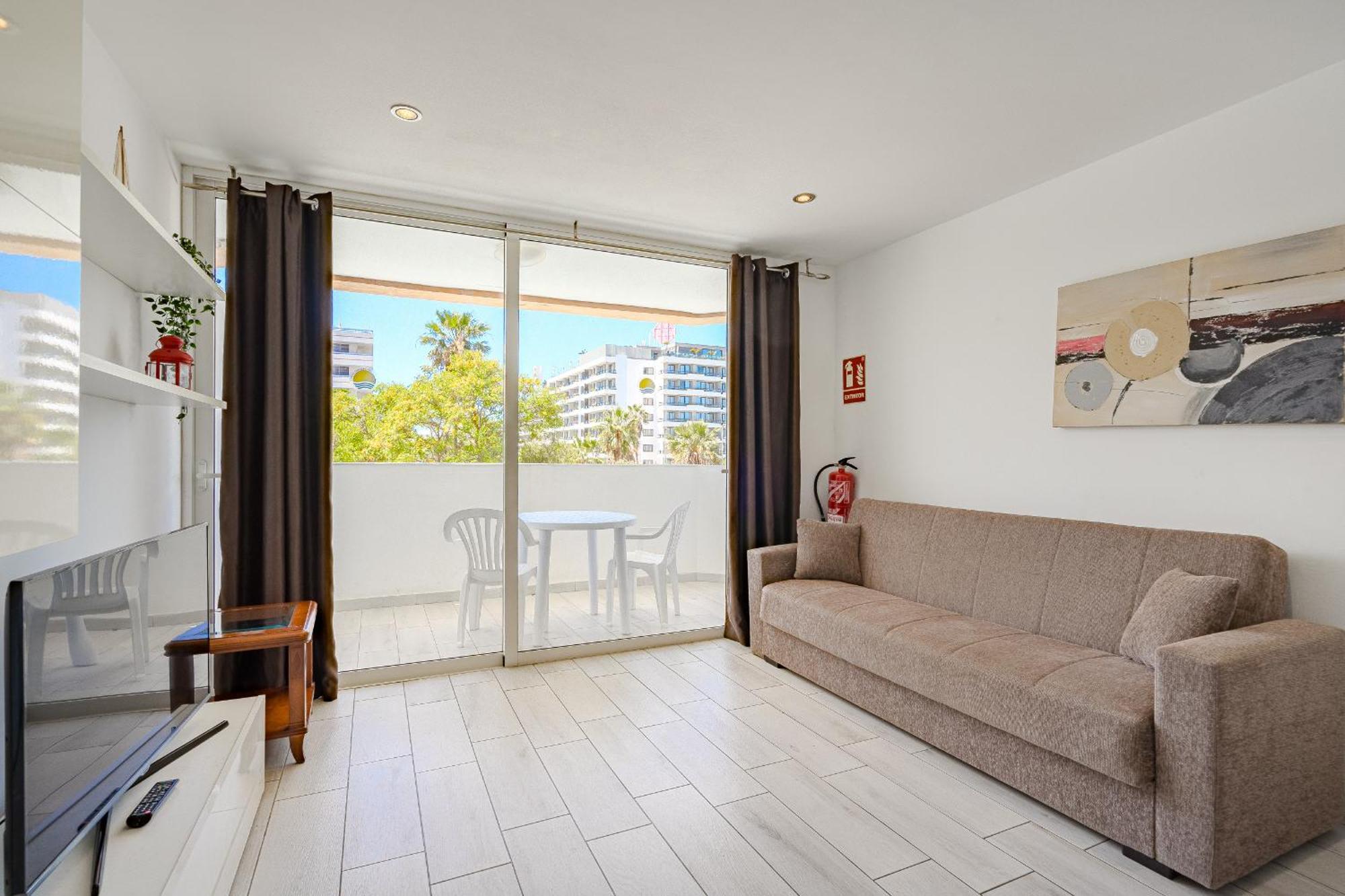 Un dormitorio en Playa de las Américas Costa Adeje  Exterior foto